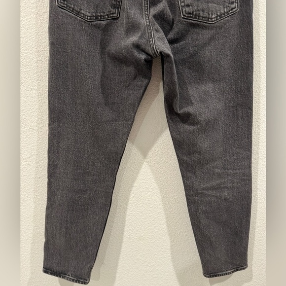 Levi’s Premium Denim Women’s Wedgie Fit Ankle Button Bite My Dust Grey Jeans 27 - Picture 6 of 16